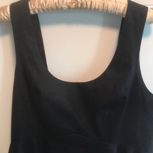 SALE New Free People Black Square Neck Fit flare Sz L - Picture 3 of 8